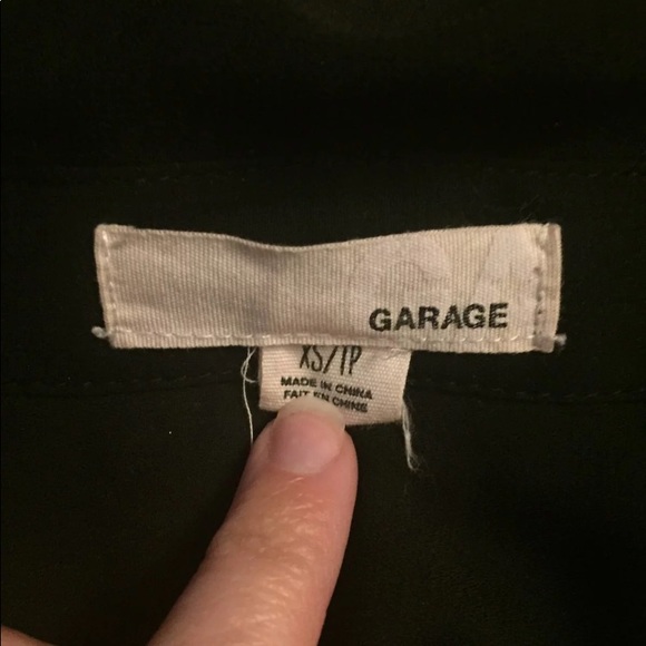 🆕Black chiffon top size xs - Picture 3 of 3